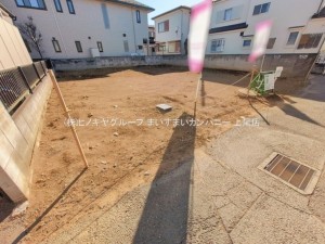 上尾市栄町、土地の画像です