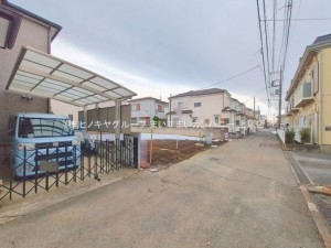 上尾市栄町、土地の画像です