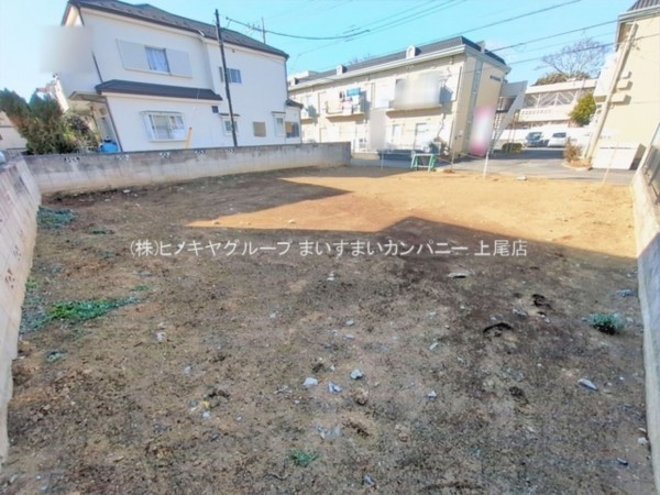 上尾市栄町、土地の画像です
