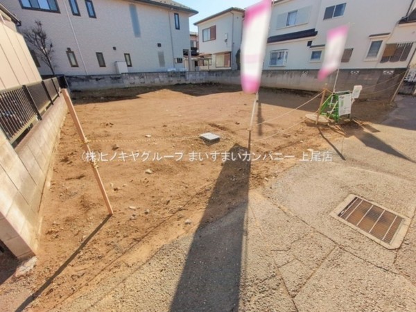 上尾市栄町、土地の画像です