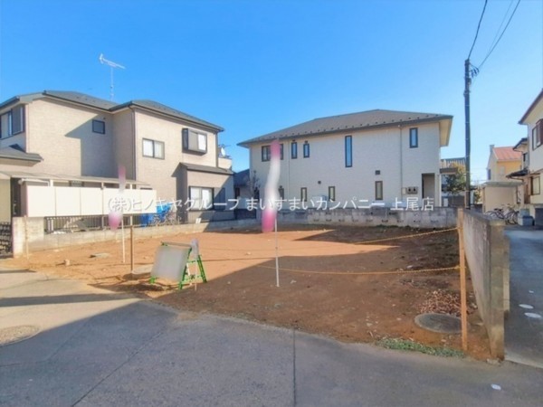上尾市栄町、土地の画像です