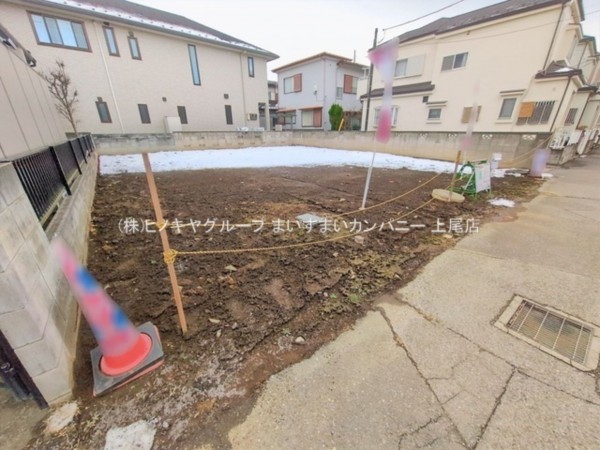 上尾市栄町、土地の画像です