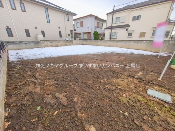 上尾市栄町、土地の画像です