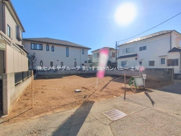 上尾市栄町、土地の画像です