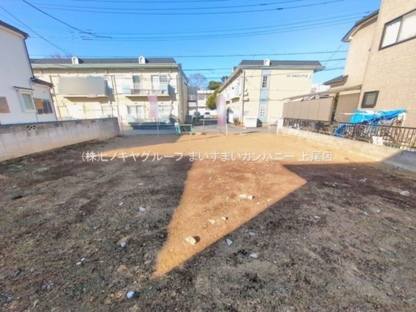 上尾市栄町、土地の画像です