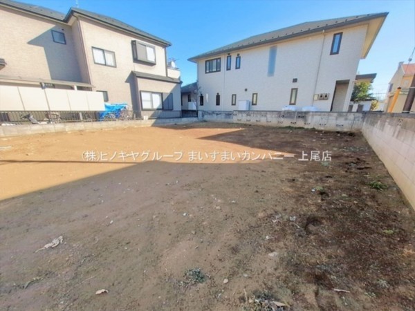 上尾市栄町、土地の画像です