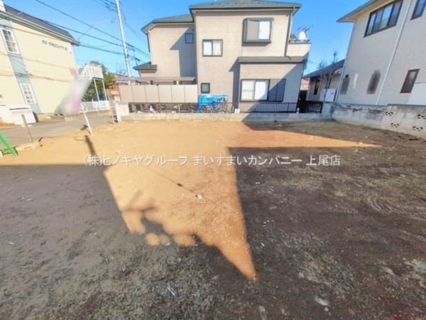 上尾市栄町、土地の画像です