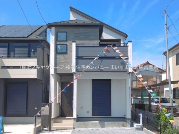 上尾市弁財、新築一戸建ての画像です