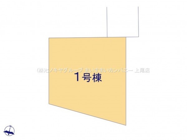 上尾市小泉、新築一戸建ての画像です