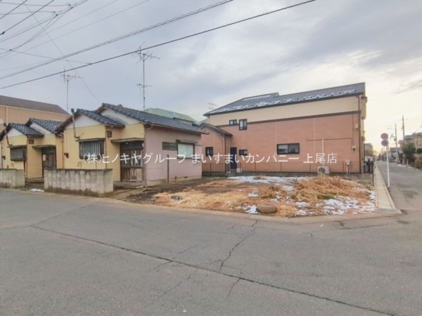 上尾市浅間台、土地の画像です