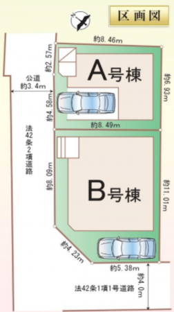 上尾市谷津、新築一戸建ての画像です