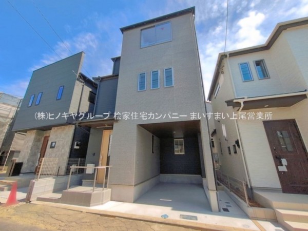 上尾市谷津、新築一戸建ての画像です