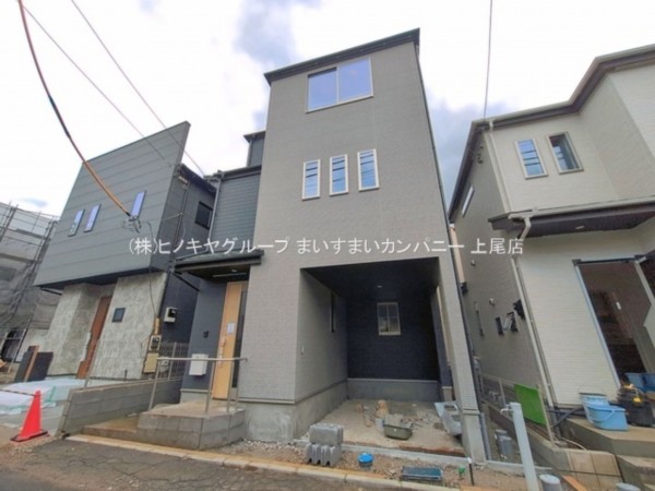 上尾市谷津、新築一戸建ての画像です
