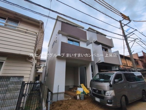 上尾市谷津、新築一戸建ての画像です