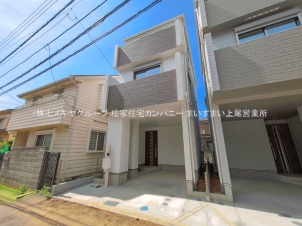 上尾市谷津、新築一戸建ての画像です