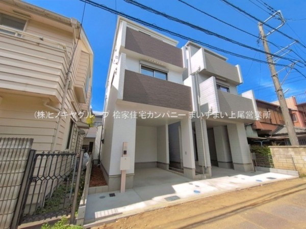 上尾市谷津、新築一戸建ての画像です