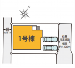 桶川市末広、新築一戸建ての画像です