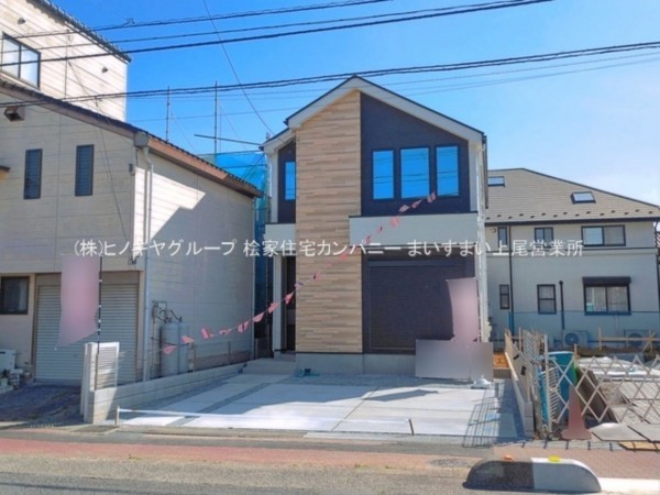 上尾市緑丘、新築一戸建ての画像です