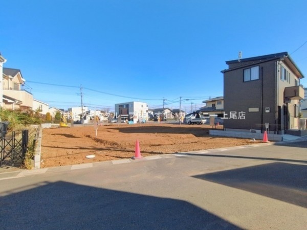 上尾市向山、土地の画像です