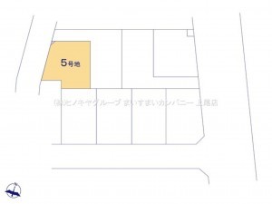 上尾市向山、土地の画像です