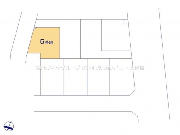 上尾市向山、土地の画像です