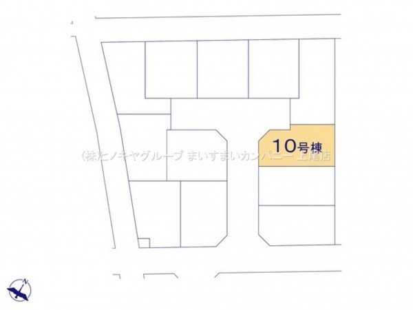 上尾市大字大谷本郷、新築一戸建ての画像です