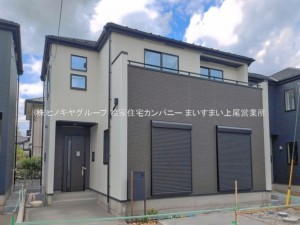 上尾市大字大谷本郷、新築一戸建ての画像です