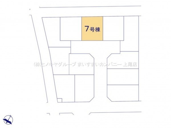 上尾市大字大谷本郷、新築一戸建ての画像です