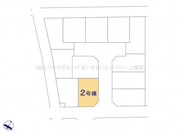 上尾市大字大谷本郷、新築一戸建ての画像です