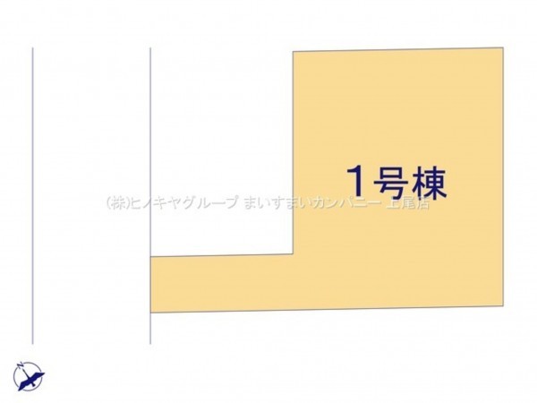 桶川市朝日、新築一戸建ての画像です