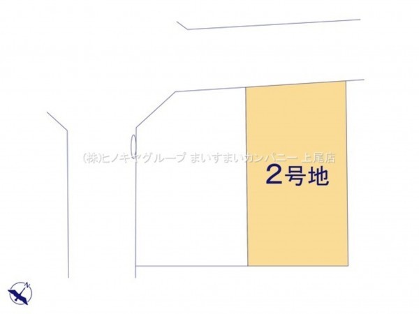 上尾市大字上、土地の画像です