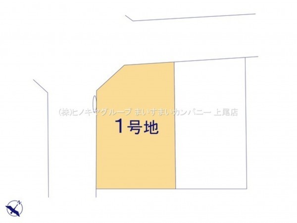 上尾市大字上、土地の画像です