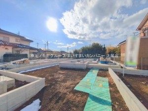 桶川市坂田東、新築一戸建ての画像です