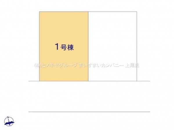 上尾市錦町、新築一戸建ての画像です
