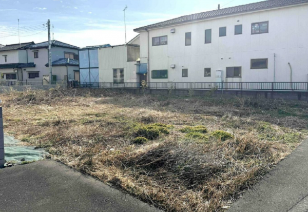 上尾市二ツ宮、土地の画像です