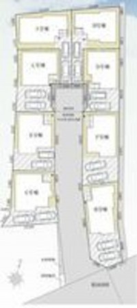 桶川市鴨川、新築一戸建ての画像です