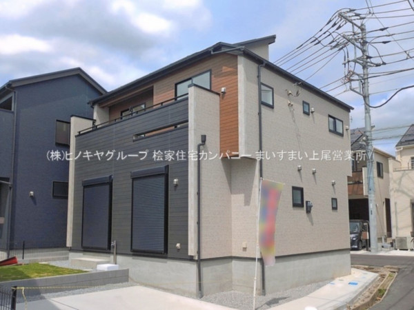 桶川市北、新築一戸建ての画像です