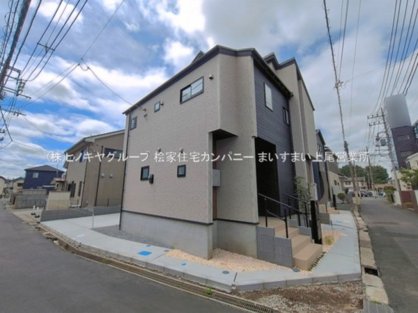 桶川市北、新築一戸建ての画像です
