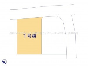 桶川市北、新築一戸建ての画像です