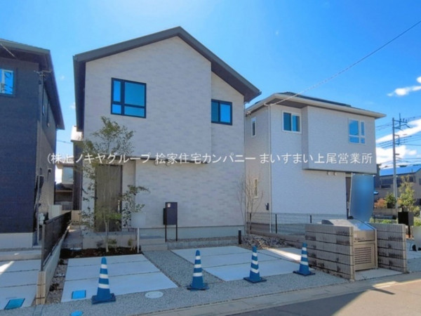 上尾市壱丁目南、新築一戸建ての画像です