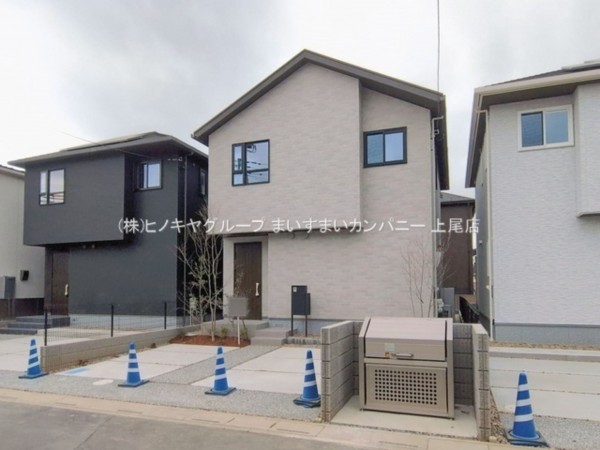 上尾市壱丁目南、新築一戸建ての画像です