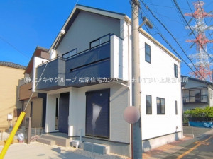 桶川市大字坂田、新築一戸建ての画像です