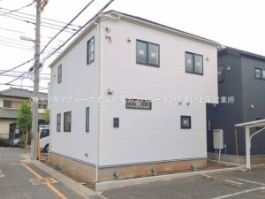 桶川市大字坂田、新築一戸建ての画像です