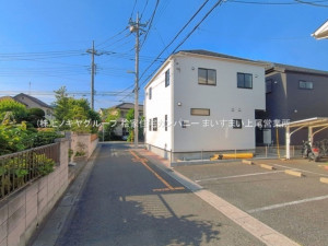 桶川市大字坂田、新築一戸建ての画像です
