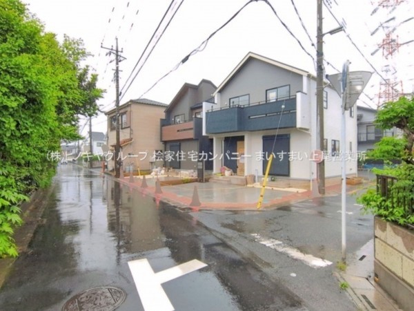 桶川市大字坂田、新築一戸建ての画像です