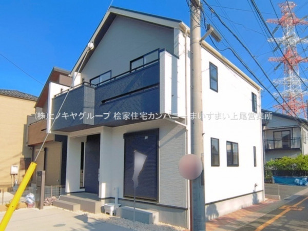桶川市大字坂田、新築一戸建ての画像です
