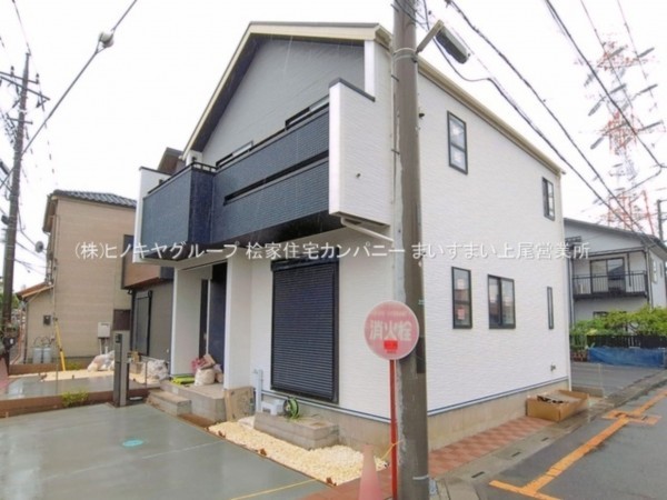 桶川市大字坂田、新築一戸建ての画像です