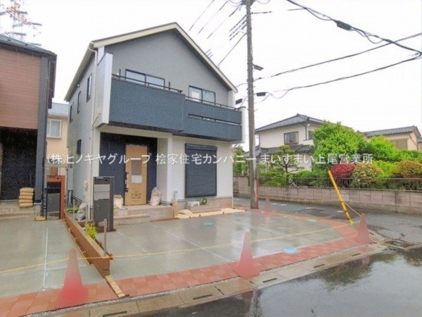 桶川市大字坂田、新築一戸建ての画像です