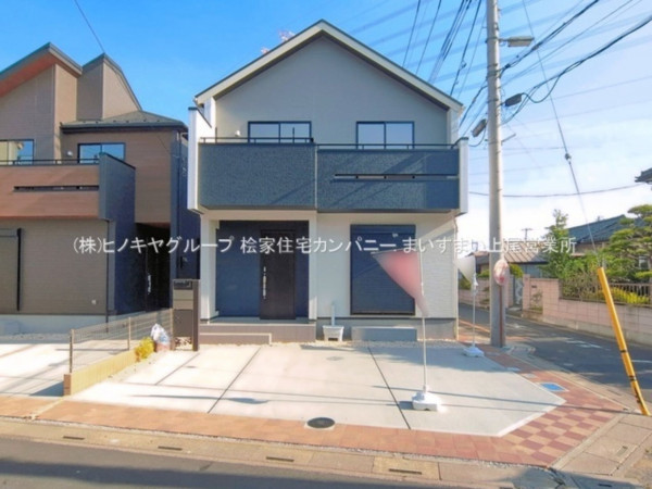 桶川市大字坂田、新築一戸建ての画像です