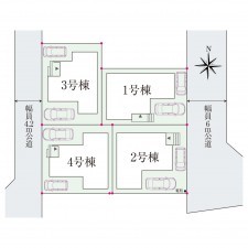 所沢市北秋津、新築一戸建ての画像です